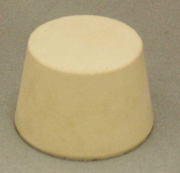 NO. 7.5 SOLID RUBBER STOPPER