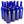 Load image into Gallery viewer, **PICK UP ONLY** 750ML BORDEAUX 5TH COBALT BLUE BOTTLES CORK FINISH 12/CASE or EACH