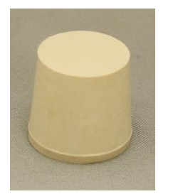NO. 5.5 SOLID RUBBER STOPPER
