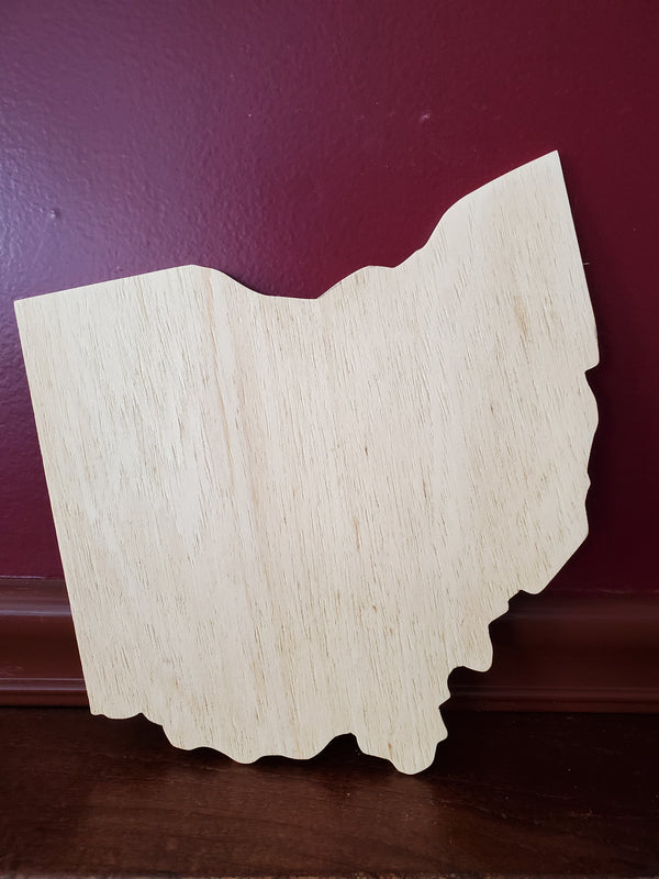 ** PICK UP ONLY** Ohio (small) Sign (without corks)