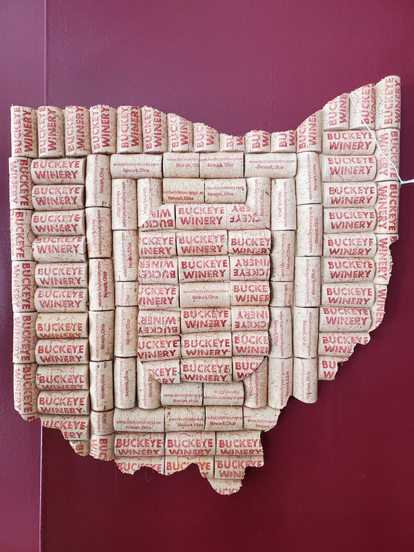 **PICKUP ONLY** Ohio Sign (LARGE with corks)