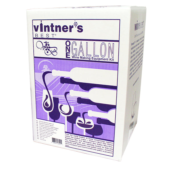 EQUIPMENT WINE KIT - VINTNER'S BEST ONE GALLON WINE EQUIPMENT KIT