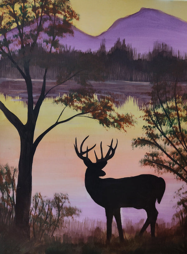 "At Sunset" Paint on CANVAS w/ Tessa (Saturday, January 17th, 2026 - 5:00pm)