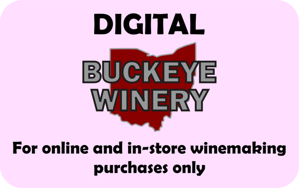 Buckeye Winery Gift Card