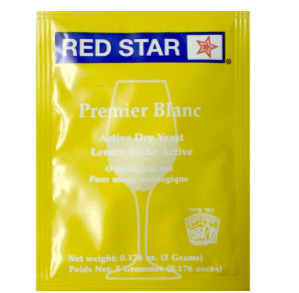 PREMIER BLANC RED STAR ACTIVE FREEZE-DRIED WINE YEAST