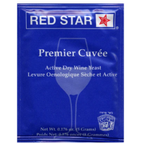 PREMIER CUVE'E RED STAR ACTIVE FREEZE-DRIED WINE YEAST