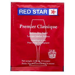 PREMIER CLASSIQUE RED STAR ACTIVE FREEZE-DRIED WINE YEAST