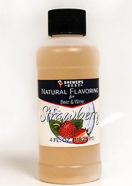 STRAWBERRY FLAVORING - NATURAL - 4 OZ